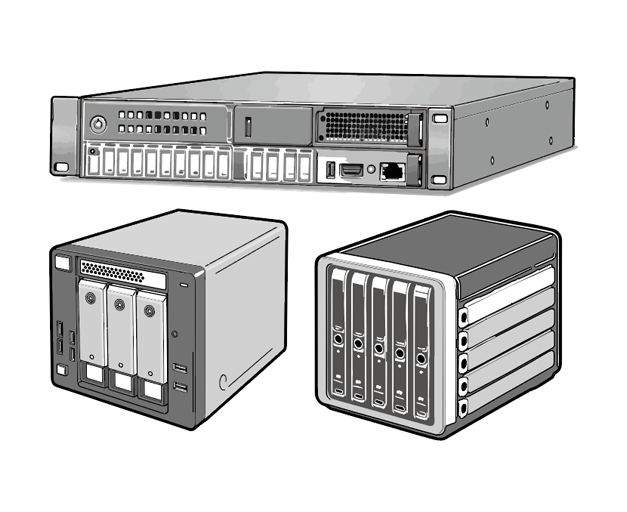 Plan C Three or More Servers Diagram
